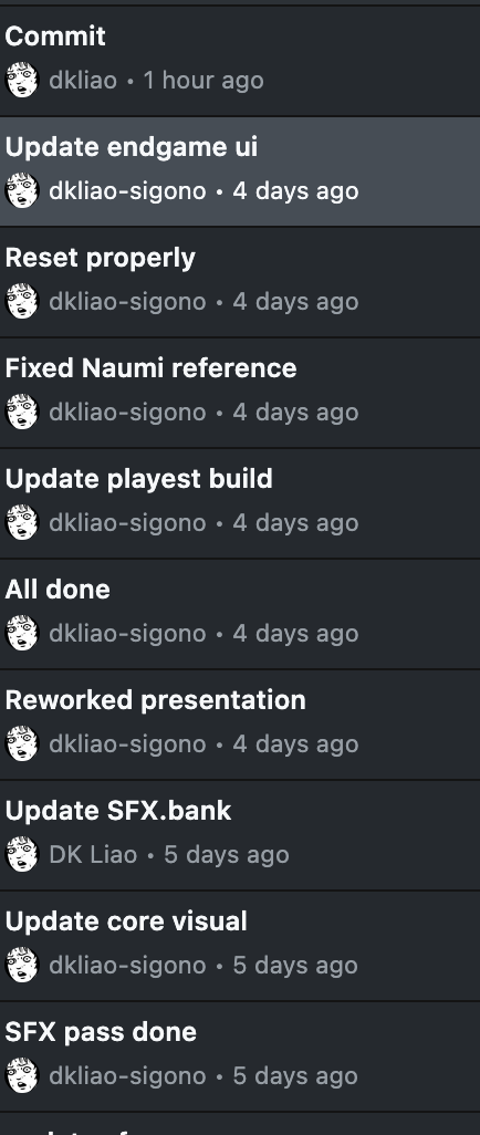 git commit